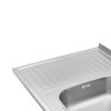 Купити Кухонна мийка накладна Kroner KRP Dekor - 6080R (0.6 мм) , Dekor-6080R06160 / CV022815 , в категории Кухонні мийки з нержавіючої сталі , от бренда Kroner  Інтернет-магазин сантехніки ✓ Кращі ціни на ринку ✓ Величезний вибір ✓ Гарантія ✓ Заходьте!