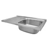 Купити Кухонна мийка накладна Kroner KRP Satin - 5080R (0.8 мм) , Satin-5080R08180 / CV022821 , в категории Кухонні мийки з нержавіючої сталі , от бренда Kroner  Інтернет-магазин сантехніки ✓ Кращі ціни на ринку ✓ Величезний вибір ✓ Гарантія ✓ Заходьте!