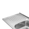 Купити Кухонна мийка накладна Kroner KRP Satin - 5080R (0.8 мм) , Satin-5080R08180 / CV022821 , в категории Кухонні мийки з нержавіючої сталі , от бренда Kroner  Інтернет-магазин сантехніки ✓ Кращі ціни на ринку ✓ Величезний вибір ✓ Гарантія ✓ Заходьте!