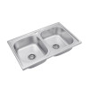 Купити Кухонна мийка накладна Kroner KRP Satin - 5080Z (0.8 мм) , Satin-5080Z08180N / CV022822 , в категории Кухонні мийки з нержавіючої сталі , от бренда Kroner  Інтернет-магазин сантехніки ✓ Кращі ціни на ринку ✓ Величезний вибір ✓ Гарантія ✓ Заходьте!