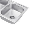 Купити Кухонна мийка накладна Kroner KRP Satin - 5080Z (0.8 мм) , Satin-5080Z08180N / CV022822 , в категории Кухонні мийки з нержавіючої сталі , от бренда Kroner  Інтернет-магазин сантехніки ✓ Кращі ціни на ринку ✓ Величезний вибір ✓ Гарантія ✓ Заходьте!