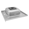 Купити Кухонна мийка накладна Kroner KRP Satin - 6060L (0.6 мм) , Satin-6060L06160 / CV022823 , в категории Кухонні мийки з нержавіючої сталі , от бренда Kroner  Інтернет-магазин сантехніки ✓ Кращі ціни на ринку ✓ Величезний вибір ✓ Гарантія ✓ Заходьте!