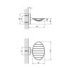 Купить Мильниця Kroner KRM Elbe - ACC2902-1 , Elbe-ACC2902-1 / CV022850 , в категории Мыльницы , от бренда Kroner  Интернет-магазин сантехники ✓ Лучшие цены на рынке ✓ Огромный выбор ✓ Гарантия ✓ Заходите!