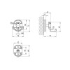 Купить Крючок для ванной комнаты Kroner KRM Elbe - ACC2905-3 , Elbe-ACC2905-3 / CV022860 , в категории Крючки , от бренда Kroner  Интернет-магазин сантехники ✓ Лучшие цены на рынке ✓ Огромный выбор ✓ Гарантия ✓ Заходите!
