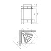Купить Полка для ванной комнаты угловая Kroner KRM Rizze - ACC329-2 , Rizze-ACC329-2 / CV022913 , в категории Полки , от бренда Kroner  Интернет-магазин сантехники ✓ Лучшие цены на рынке ✓ Огромный выбор ✓ Гарантия ✓ Заходите!