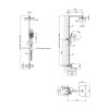 Купить Душова система Kroner KRP Edelstahl Kubus - SCH063 , Kubus-SCH063 / CV022979 , в категории Душевые системы и панели , от бренда Kroner  Интернет-магазин сантехники ✓ Лучшие цены на рынке ✓ Огромный выбор ✓ Гарантия ✓ Заходите!