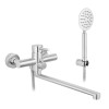 Купить Смеситель для ванны Kroner KRP Edelstahl Klassisch - ESG070 , Klassisch-ESG070 / CV022997 , в категории Смесители для ванной , от бренда Kroner  Интернет-магазин сантехники ✓ Лучшие цены на рынке ✓ Огромный выбор ✓ Гарантия ✓ Заходите!