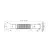 Купити Гофра ANIplast 1 1/2х40/50 мм 396-806 мм G106EU , G106EU / CV023038 , в категории Трансформатори для пісуару , от бренда ANIplast  Інтернет-магазин сантехніки ✓ Кращі ціни на ринку ✓ Величезний вибір ✓ Гарантія ✓ Заходьте!