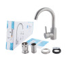 Купить Смеситель для раковины Agua Acero - INOX011 , Acero-INOX011 / CV023287 , в категории Смесители для умывальника , от бренда Agua  Интернет-магазин сантехники ✓ Лучшие цены на рынке ✓ Огромный выбор ✓ Гарантия ✓ Заходите!