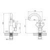 Купить Смеситель для раковины Agua Acero - INOX011 , Acero-INOX011 / CV023287 , в категории Смесители для умывальника , от бренда Agua  Интернет-магазин сантехники ✓ Лучшие цены на рынке ✓ Огромный выбор ✓ Гарантия ✓ Заходите!