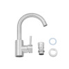Купить Смеситель для раковины Agua Acero - INOX011 , Acero-INOX011 / CV023287 , в категории Смесители для умывальника , от бренда Agua  Интернет-магазин сантехники ✓ Лучшие цены на рынке ✓ Огромный выбор ✓ Гарантия ✓ Заходите!