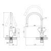 Купить Смеситель для кухни с гибким изливом Agua Acero - INOX035NS-1 , Acero-INOX035NS-1 / CV023288 , в категории Смесители для кухни , от бренда Agua  Интернет-магазин сантехники ✓ Лучшие цены на рынке ✓ Огромный выбор ✓ Гарантия ✓ Заходите!