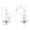 Купить Смеситель для кухни Agua Acero - INOX035CR , Acero-INOX035CR / CV023290 , в категории Смесители для кухни , от бренда Agua  Интернет-магазин сантехники ✓ Лучшие цены на рынке ✓ Огромный выбор ✓ Гарантия ✓ Заходите!
