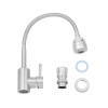 Купить Смеситель для кухни с гибким изливом Agua Acero - INOX035-2 , Acero-INOX035-2 / CV023291 , в категории Смесители для кухни , от бренда Agua  Интернет-магазин сантехники ✓ Лучшие цены на рынке ✓ Огромный выбор ✓ Гарантия ✓ Заходите!