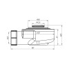 Купити Сифон для душового піддона ANIplast 1 1/2х40/50мм з системою Сlick-Сlack E450CLSEU , E450CLSEU / CV023531 , в категории Кріплення біде , от бренда ANIplast  Інтернет-магазин сантехніки ✓ Кращі ціни на ринку ✓ Величезний вибір ✓ Гарантія ✓ Заходьте!