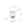 Купити Дивертор для змішувача Kroner KRM - C956 , C956 / CV023551 , в категории Комплектуючі до змішувачів , от бренда Kroner  Інтернет-магазин сантехніки ✓ Кращі ціни на ринку ✓ Величезний вибір ✓ Гарантія ✓ Заходьте!