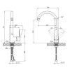 Купить Смеситель для кухни Kroner KRP Brocken - C031 , Brocken-C031 / CV023599 , в категории Смесители для кухни , от бренда Kroner  Интернет-магазин сантехники ✓ Лучшие цены на рынке ✓ Огромный выбор ✓ Гарантия ✓ Заходите!