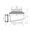 Купити Сифон для душового піддона ANIplast 1 1/2х50/60 мм з системою Сlick-Сlack E410CLGSEU , E410CLGSEU / CV023852 , в категории Кріплення біде , от бренда ANIplast  Інтернет-магазин сантехніки ✓ Кращі ціни на ринку ✓ Величезний вибір ✓ Гарантія ✓ Заходь
