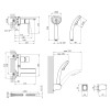 Купить Смеситель для ванны Kroner KRP Basis - C060 , Basis-C060 / CV024302 , в категории Смесители для ванной , от бренда Kroner  Интернет-магазин сантехники ✓ Лучшие цены на рынке ✓ Огромный выбор ✓ Гарантия ✓ Заходите!