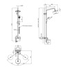 Купить Душова система Kroner KRP Basis - C063 , Basis-C063 / CV024306 , в категории Душевые системы и панели , от бренда Kroner  Интернет-магазин сантехники ✓ Лучшие цены на рынке ✓ Огромный выбор ✓ Гарантия ✓ Заходите!