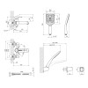 Купити Змішувач для ванни Kroner KRP Essen - SCH060 , Essen-SCH060 / CV024326 , в категории Змішувачі для ванної , от бренда Kroner  Інтернет-магазин сантехніки ✓ Кращі ціни на ринку ✓ Величезний вибір ✓ Гарантія ✓ Заходьте!