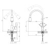 Купить Смеситель для кухни Kroner KRP Küche - C031WHI , Kuche-C031WHI / CV024335 , в категории Смесители для кухни , от бренда Kroner  Интернет-магазин сантехники ✓ Лучшие цены на рынке ✓ Огромный выбор ✓ Гарантия ✓ Заходите!