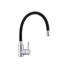 Смеситель для кухни с гибким изливом Kroner KRP Edelstahl Klassisch - ESG035BLK