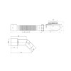Купить Сифон для душового піддона ANIplast E556CEU 1/2*60, h 53 мм, з 2 трубками , E556CEU / CV025367 , в категории Крепления биде , от бренда ANIplast  Интернет-магазин сантехники ✓ Лучшие цены на рынке ✓ Огромный выбор ✓ Гарантия ✓ Заходите!