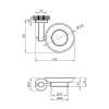 Купити Мильниця Kroner KRP Edelstahl Klassisch - ESG3702 , Klassisch-ESG3702 / CV025639 , в категории Мильниці , от бренда Kroner  Інтернет-магазин сантехніки ✓ Кращі ціни на ринку ✓ Величезний вибір ✓ Гарантія ✓ Заходьте!
