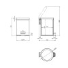 Купить Ведро для мусора Potato P414 12 л , P414 / CV026877 , в категории Ведра мусорные , от бренда Potato  Интернет-магазин сантехники ✓ Лучшие цены на рынке ✓ Огромный выбор ✓ Гарантия ✓ Заходите!