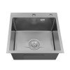 Купити Кухонная мойка Kroner KRP Derby - 5050HM Brush , KDBrush5050HM / CV027234 , в категории Кухонні мийки з нержавіючої сталі , от бренда Kroner  Інтернет-магазин сантехніки ✓ Кращі ціни на ринку ✓ Величезний вибір ✓ Гарантія ✓ Заходьте!