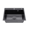 Купить Кухонная мойка Kroner KRP Derby - 5843HM PVD , KD5843HM / CV027241 , в категории Кухонные мойки из нержавеющей стали , от бренда Kroner  Интернет-магазин сантехники ✓ Лучшие цены на рынке ✓ Огромный выбор ✓ Гарантия ✓ Заходите!