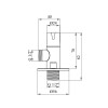 Купить Кран приборный Kroner KRP Eckventil C301 1/2х1/2 НН , EckventilC301 / CV027381 , в категории Сифоны для биде , от бренда Kroner  Интернет-магазин сантехники ✓ Лучшие цены на рынке ✓ Огромный выбор ✓ Гарантия ✓ Заходите!