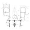 Купить Смеситель для кухни с подключением к фильтру Kroner KRP Edelstahl Klassisch - ESG03815BLK , Klassisch-ESG03815BLK / CV027933 , в категории Смесители для кухни , от бренда Kroner  Интернет-магазин сантехники ✓ Лучшие цены на рынке ✓ Огромный выбор ✓