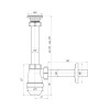 Купити Сифон для раковини ANIplast 1 1/4х32 мм з різьбовим випуском B1003VEU , B1003VEU / CV028971 , в категории Сифони для умивальника , от бренда ANIplast  Інтернет-магазин сантехніки ✓ Кращі ціни на ринку ✓ Величезний вибір ✓ Гарантія ✓ Заходьте!