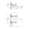 Купити Змішувач для кухні настінний Kroner KRP Royce - C040 , Royce-C040 / CV029051 , в категории Змішувачі для кухні , от бренда Kroner  Інтернет-магазин сантехніки ✓ Кращі ціни на ринку ✓ Величезний вибір ✓ Гарантія ✓ Заходьте!