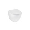 Купити Унитаз подвесной Kroner Harz WHI493736 RIMLESS безободковый с сиденьем Slim Duroplast / Soft-close / Quick relase , KH493736WHIR / CV029609 , в категории  , от бренда Kroner  Інтернет-магазин сантехніки ✓ Кращі ціни на ринку ✓ Величезний вибір ✓ Га