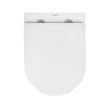 Купити Унитаз подвесной Kroner Harz WHI493736 RIMLESS безободковый с сиденьем Slim Duroplast / Soft-close / Quick relase , KH493736WHIR / CV029609 , в категории  , от бренда Kroner  Інтернет-магазин сантехніки ✓ Кращі ціни на ринку ✓ Величезний вибір ✓ Га