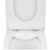 Купить Унитаз подвесной Kroner Eifel WHI493436 RIMLESS безободковый с сиденьем Slim Duroplast / Soft-close / Quick relase , KE493436WHIR / CV029611 , в категории  , от бренда Kroner  Интернет-магазин сантехники ✓ Лучшие цены на рынке ✓ Огромный выбор ✓ Га