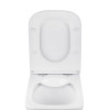 Купить Унитаз подвесной Kroner Eifel WHI493436 RIMLESS безободковый с сиденьем Slim Duroplast / Soft-close / Quick relase , KE493436WHIR / CV029611 , в категории  , от бренда Kroner  Интернет-магазин сантехники ✓ Лучшие цены на рынке ✓ Огромный выбор ✓ Га