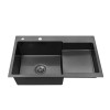 Купити Кухонна мийка Kroner KRP Schwarze - 7848LHM PVD (3/1 мм) , Schwarze-7848LHM / CV030023 , в категории Кухонні мийки з нержавіючої сталі , от бренда Kroner  Інтернет-магазин сантехніки ✓ Кращі ціни на ринку ✓ Величезний вибір ✓ Гарантія ✓ Заходьте!