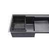 Купити Кухонна мийка Kroner KRP Schwarze - 7848LHM PVD (3/1 мм) , Schwarze-7848LHM / CV030023 , в категории Кухонні мийки з нержавіючої сталі , от бренда Kroner  Інтернет-магазин сантехніки ✓ Кращі ціни на ринку ✓ Величезний вибір ✓ Гарантія ✓ Заходьте!