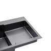 Купити Кухонна мийка Kroner KRP Schwarze - 7848LHM PVD (3/1 мм) , Schwarze-7848LHM / CV030023 , в категории Кухонні мийки з нержавіючої сталі , от бренда Kroner  Інтернет-магазин сантехніки ✓ Кращі ціни на ринку ✓ Величезний вибір ✓ Гарантія ✓ Заходьте!