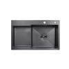 Купити Кухонна мийка Kroner KRP Schwarze - 7848RHM PVD (3/1 мм) , Schwarze-7848RHM / CV030024 , в категории Кухонні мийки з нержавіючої сталі , от бренда Kroner  Інтернет-магазин сантехніки ✓ Кращі ціни на ринку ✓ Величезний вибір ✓ Гарантія ✓ Заходьте!