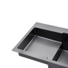 Купити Кухонна мийка Kroner KRP Schwarze - 7848RHM PVD (3/1 мм) , Schwarze-7848RHM / CV030024 , в категории Кухонні мийки з нержавіючої сталі , от бренда Kroner  Інтернет-магазин сантехніки ✓ Кращі ціни на ринку ✓ Величезний вибір ✓ Гарантія ✓ Заходьте!