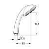 Купить Лійка для ручного душу Grohe Tempesta 100 28419002 , 28419002 / CV030538 , в категории Ручные души , от бренда GROHE  Интернет-магазин сантехники ✓ Лучшие цены на рынке ✓ Огромный выбор ✓ Гарантия ✓ Заходите!