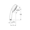 Купити Лійка для ручного душу Grohe Vitalio Comfort 100 26094000 , 26094000 / CV030540 , в категории Ручні душі , от бренда GROHE  Інтернет-магазин сантехніки ✓ Кращі ціни на ринку ✓ Величезний вибір ✓ Гарантія ✓ Заходьте!