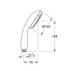 Купить Лейка для ручного душа Grohe QuickFix Vitalio Start 100 27940000 , 27940000 / CV030567 , в категории Ручные души , от бренда Grohe QuickFix  Интернет-магазин сантехники ✓ Лучшие цены на рынке ✓ Огромный выбор ✓ Гарантия ✓ Заходите!