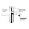Купити Змішувач для раковини Grohe QuickFix Get M-Size 23454000 , 23454000 / CV030569 , в категории Змішувачі для умивальника , от бренда Grohe QuickFix  Інтернет-магазин сантехніки ✓ Кращі ціни на ринку ✓ Величезний вибір ✓ Гарантія ✓ Заходьте!