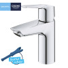 Купити Змішувач для раковини Grohe QuickFix Start S-Size 23550002 з донним клапаном , 23550002 / CV030579 , в категории Змішувачі для умивальника , от бренда Grohe QuickFix  Інтернет-магазин сантехніки ✓ Кращі ціни на ринку ✓ Величезний вибір ✓ Гарантія ✓